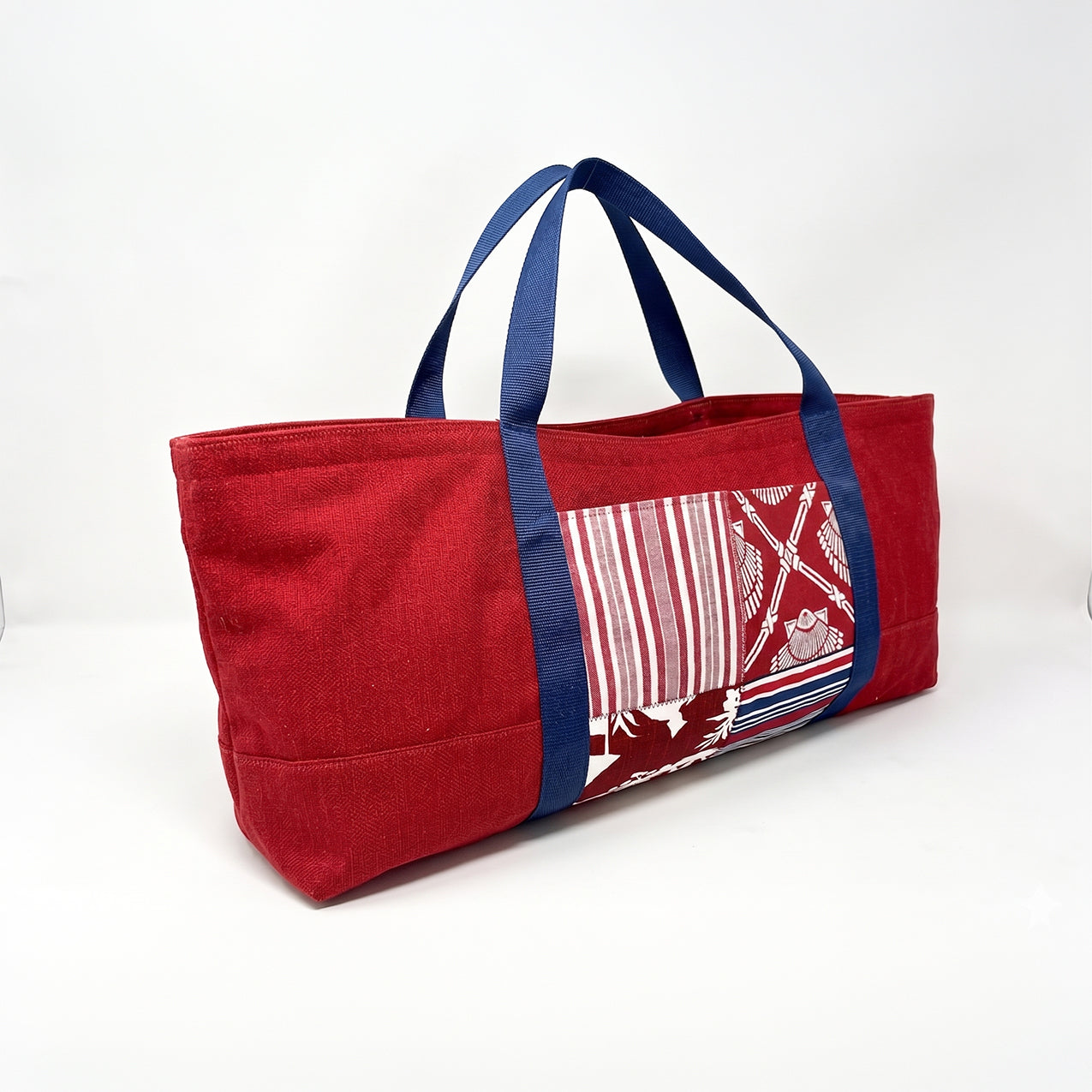 Yoga Mat Bag - Red White & Blue with outside pocket