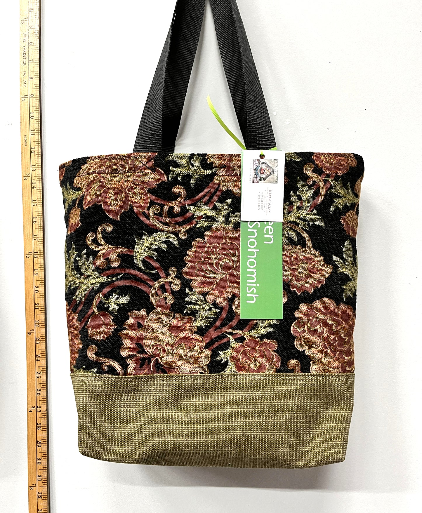 Flowers on a black background