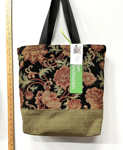 Flowers on a black background