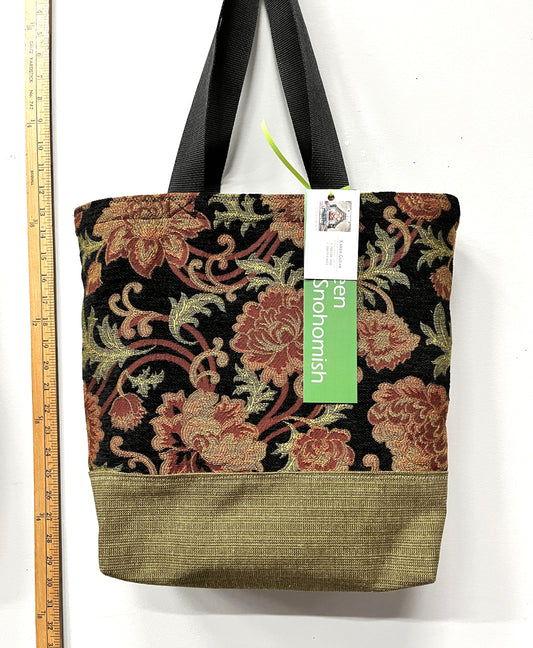 Flowers on a black background